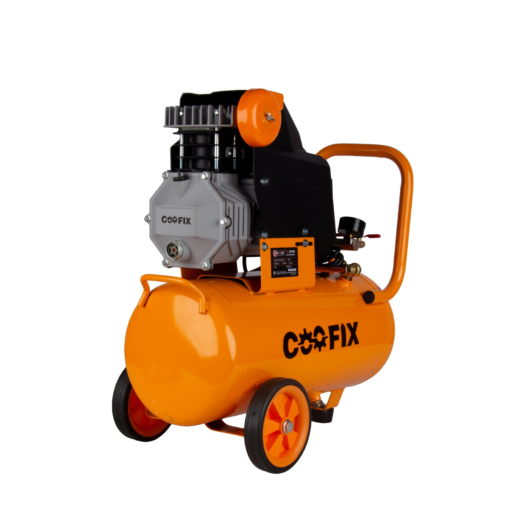 ปั๊มลมโรตารี่ COOFIX รุ่น CF-AC006 ขนาด 30ลิตร 1500W_2